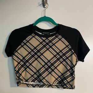 Plaid Crop Top